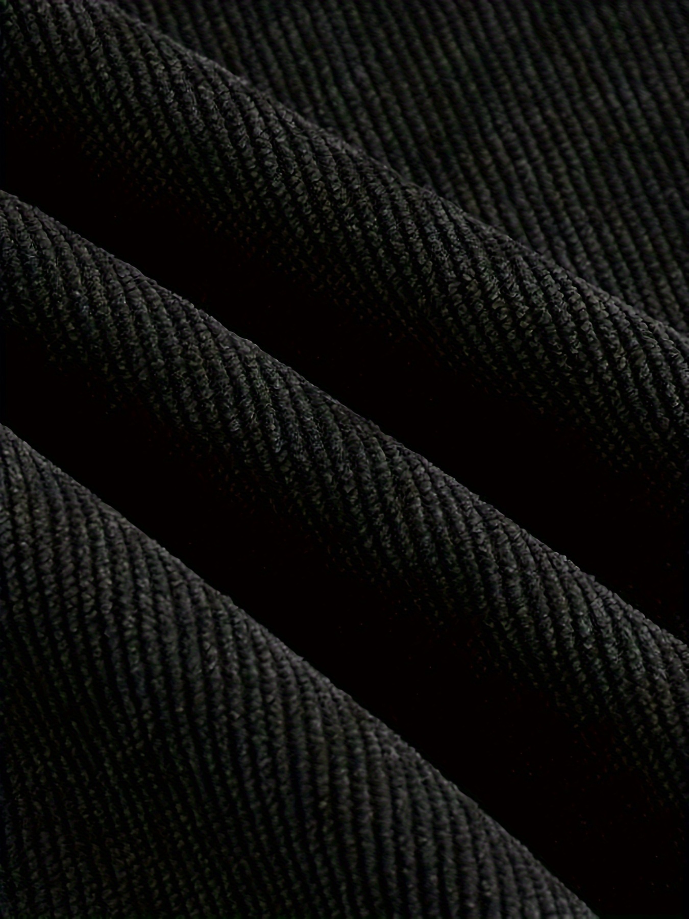 solid corduroy straight leg pants vintage patched pocket loose pants womens clothing details 24